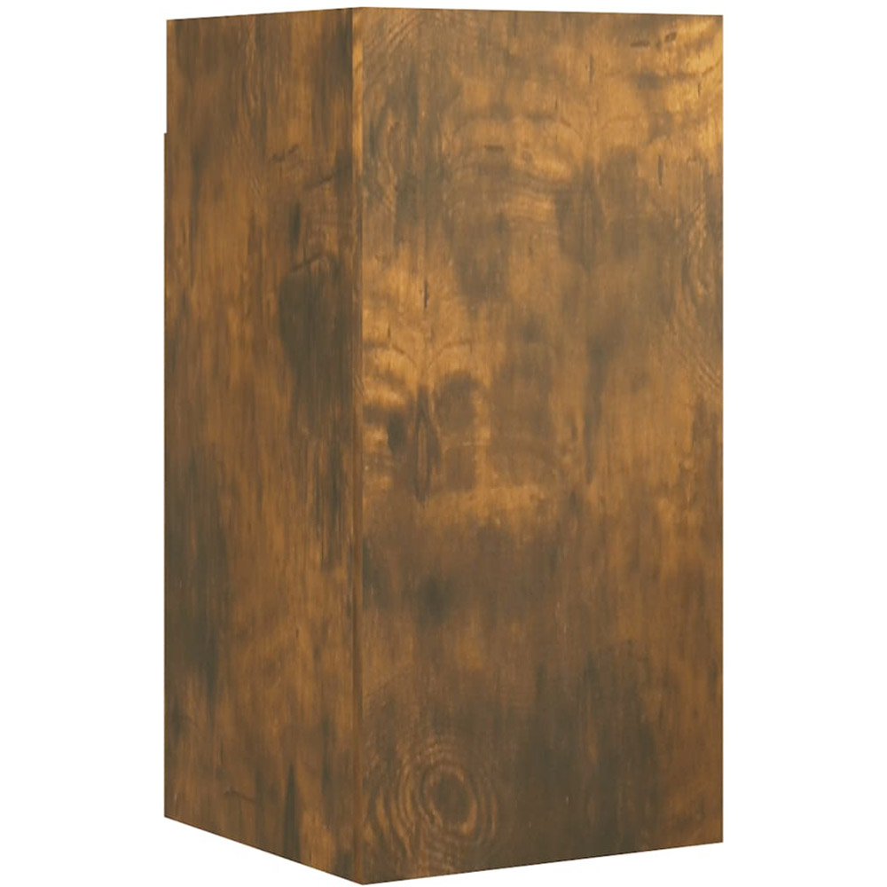 vidaXL 7 Piece Smoked Oak Wall Mounted TV Cabinet Set Image 6