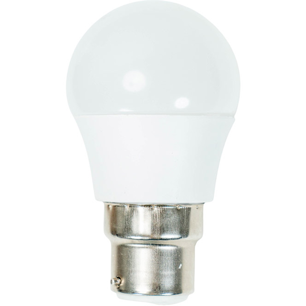 ValueLights 6 Pack B22 Globe LED 4W Warm White 2700K Light Bulbs Image 1