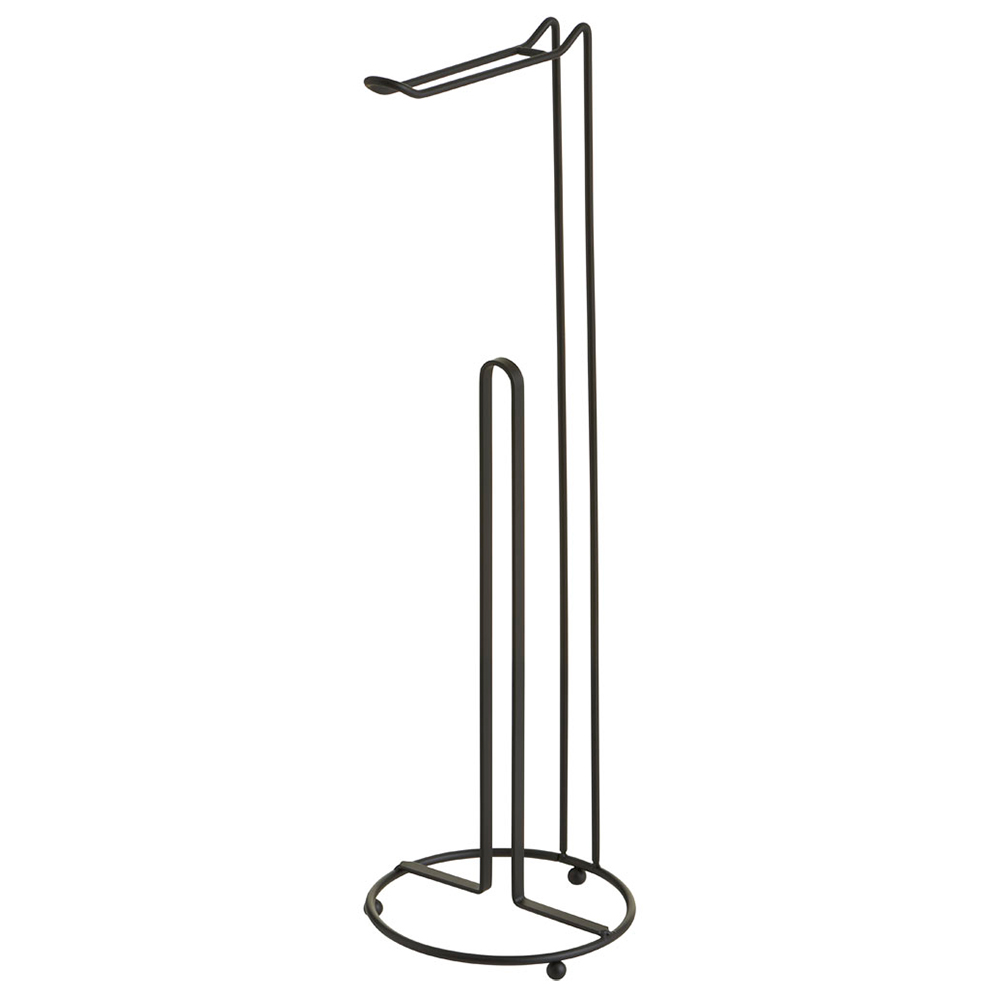 Wilko Matt Black Toilet Roll Holder Wilko