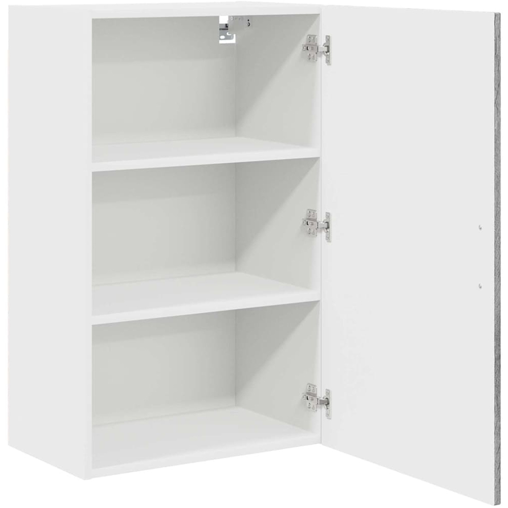 vidaXL Kalmar Single Door Grey Sonoma Wall Kitchen Cabinet Image 5