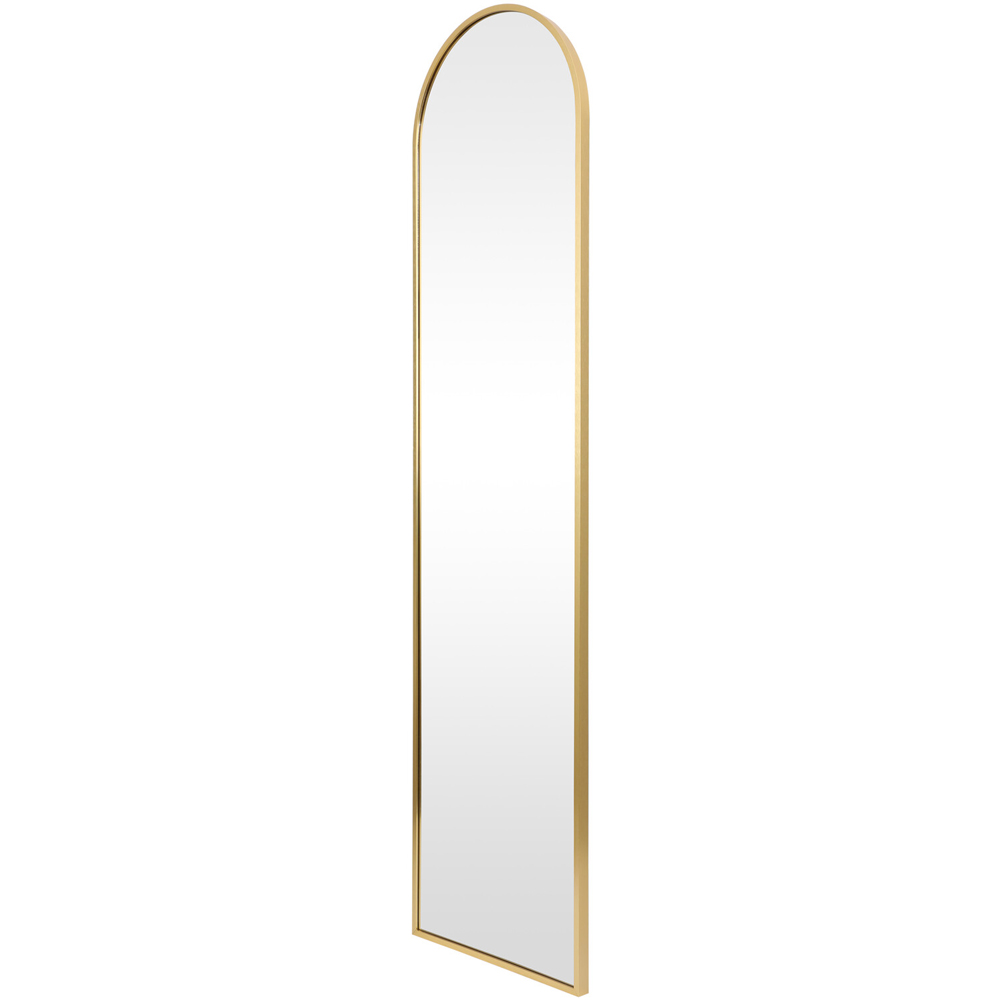 Arch Over the Door Mirror Gold Image 3
