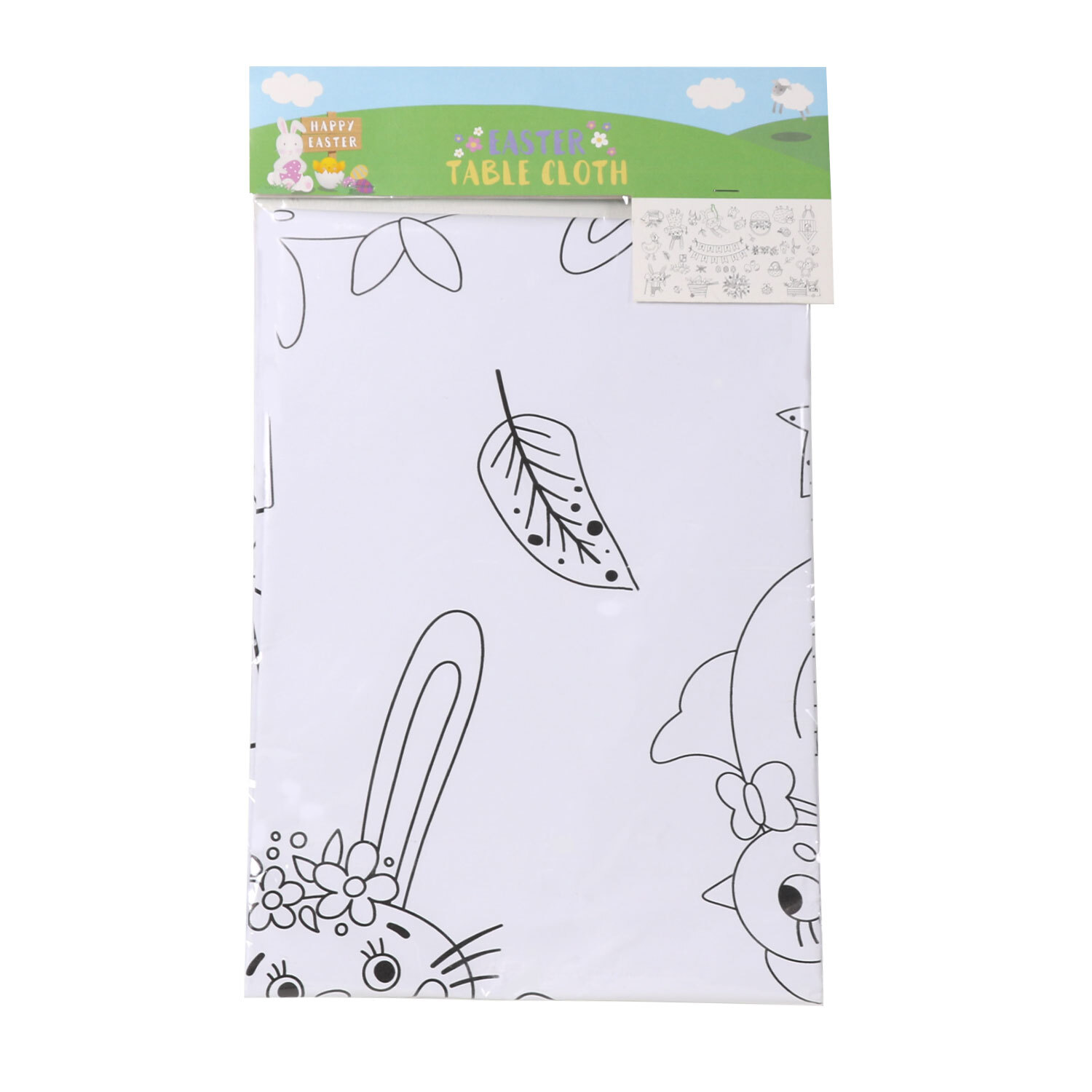 Colour Your Own Easter Tablecloth Image 2