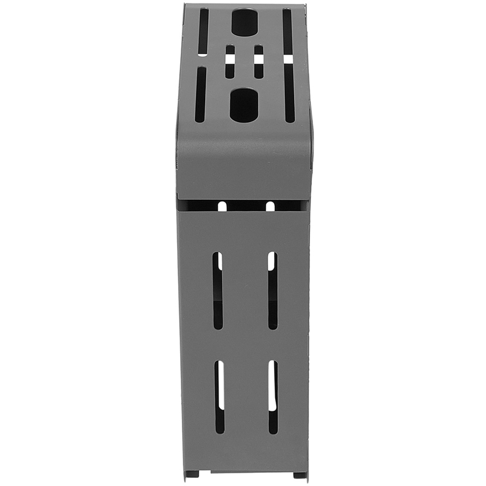 Living and Home Grey Wall-Mounted Kitchen Knife Storage Rack Image 3