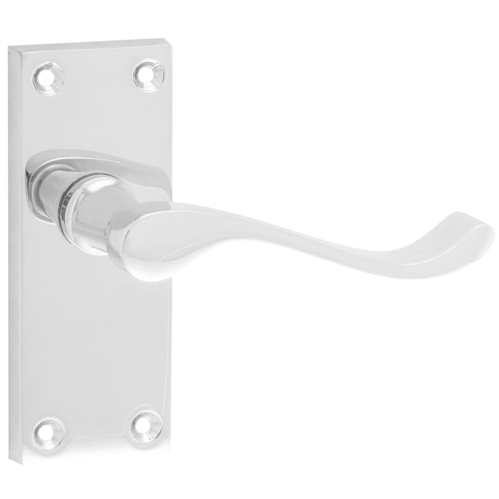 Hiatt Venice Chrome Lever Handle Latch Set Image 1