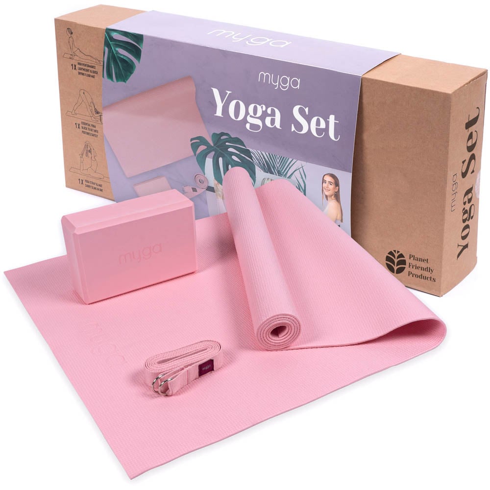 Myga Dusty Pink Yoga Starter Set Image 3