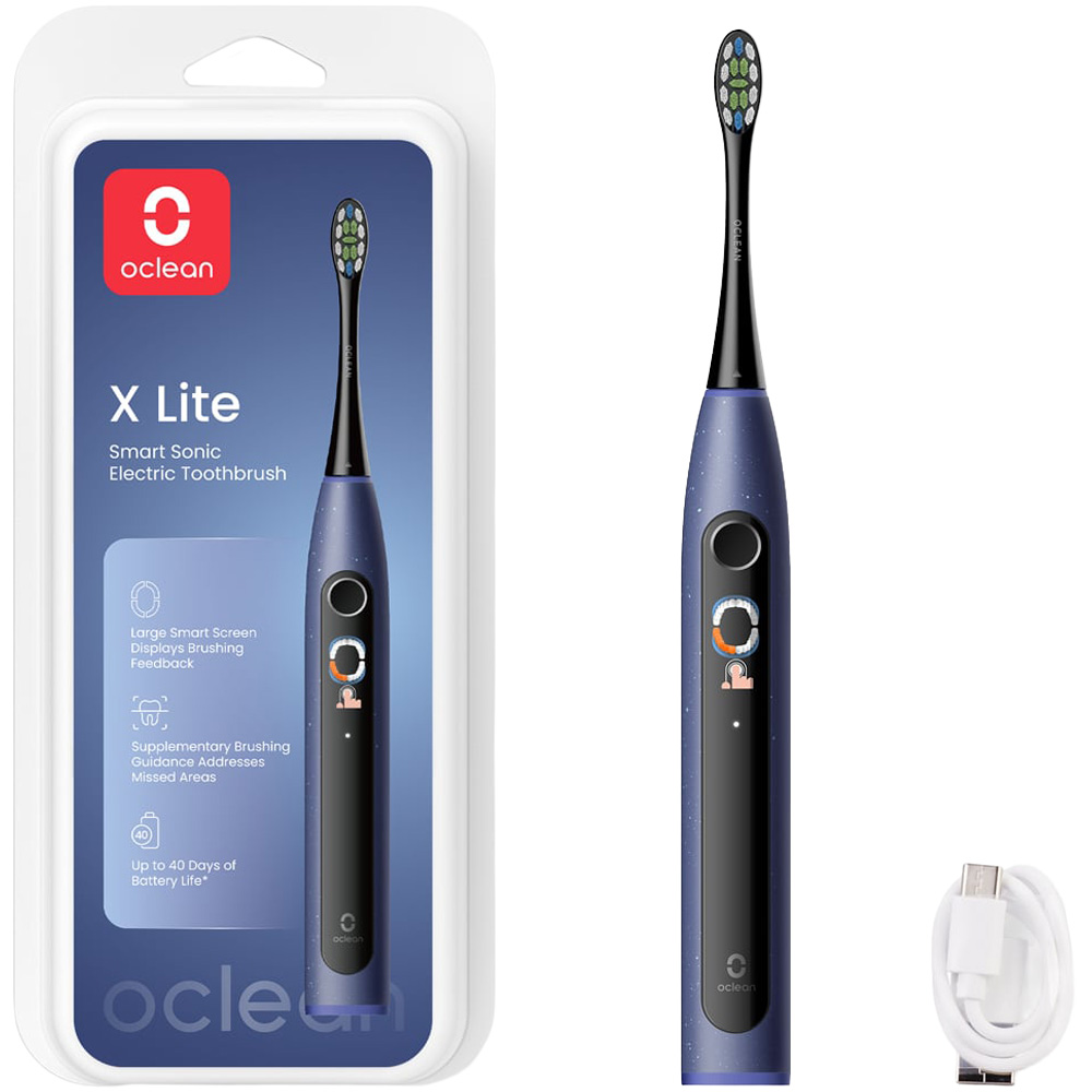 Oclean X Lite Blue Smart Sonic Electric Toothbrush Set Image 1