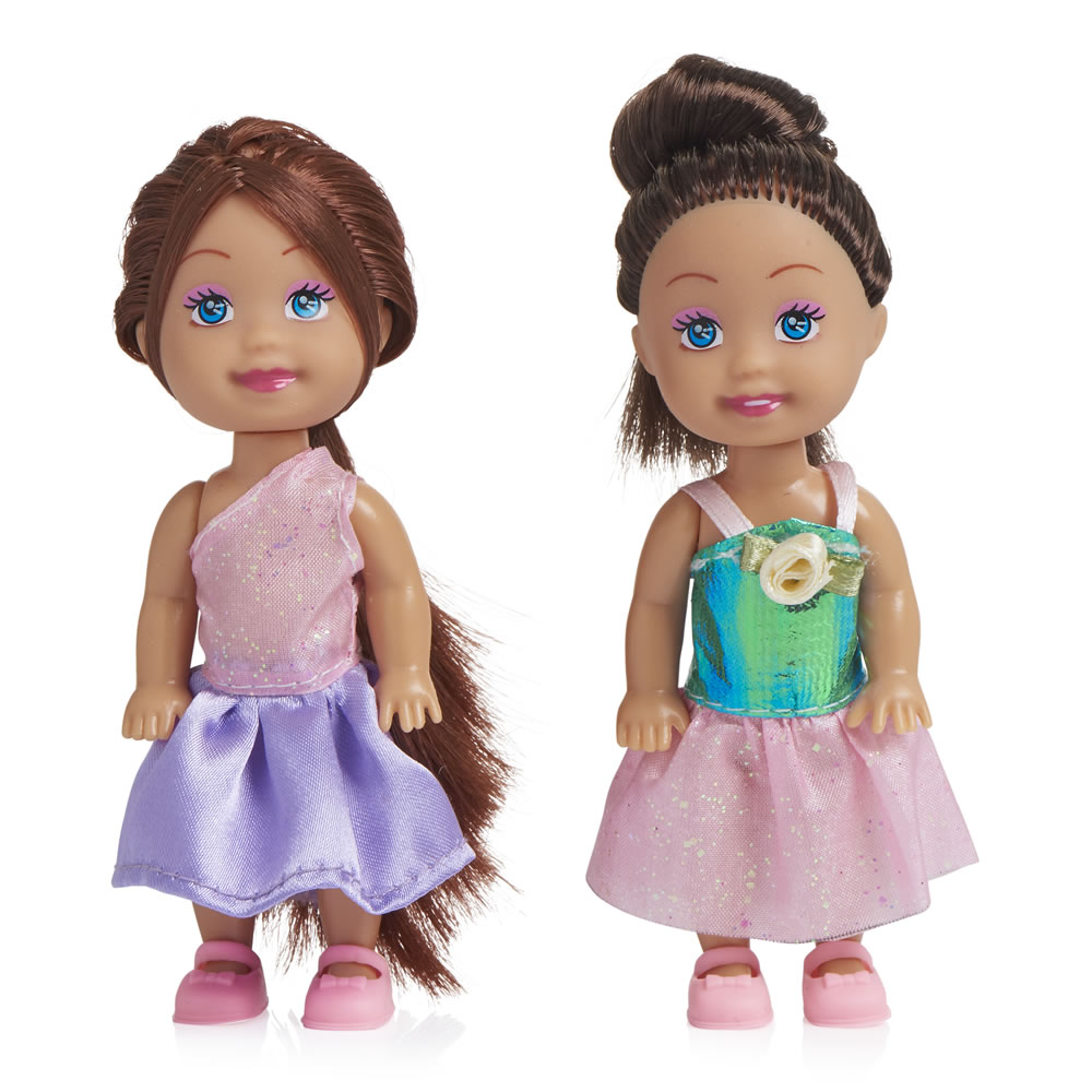 Wilko Mini Dolls Collection 10 pack Image 3