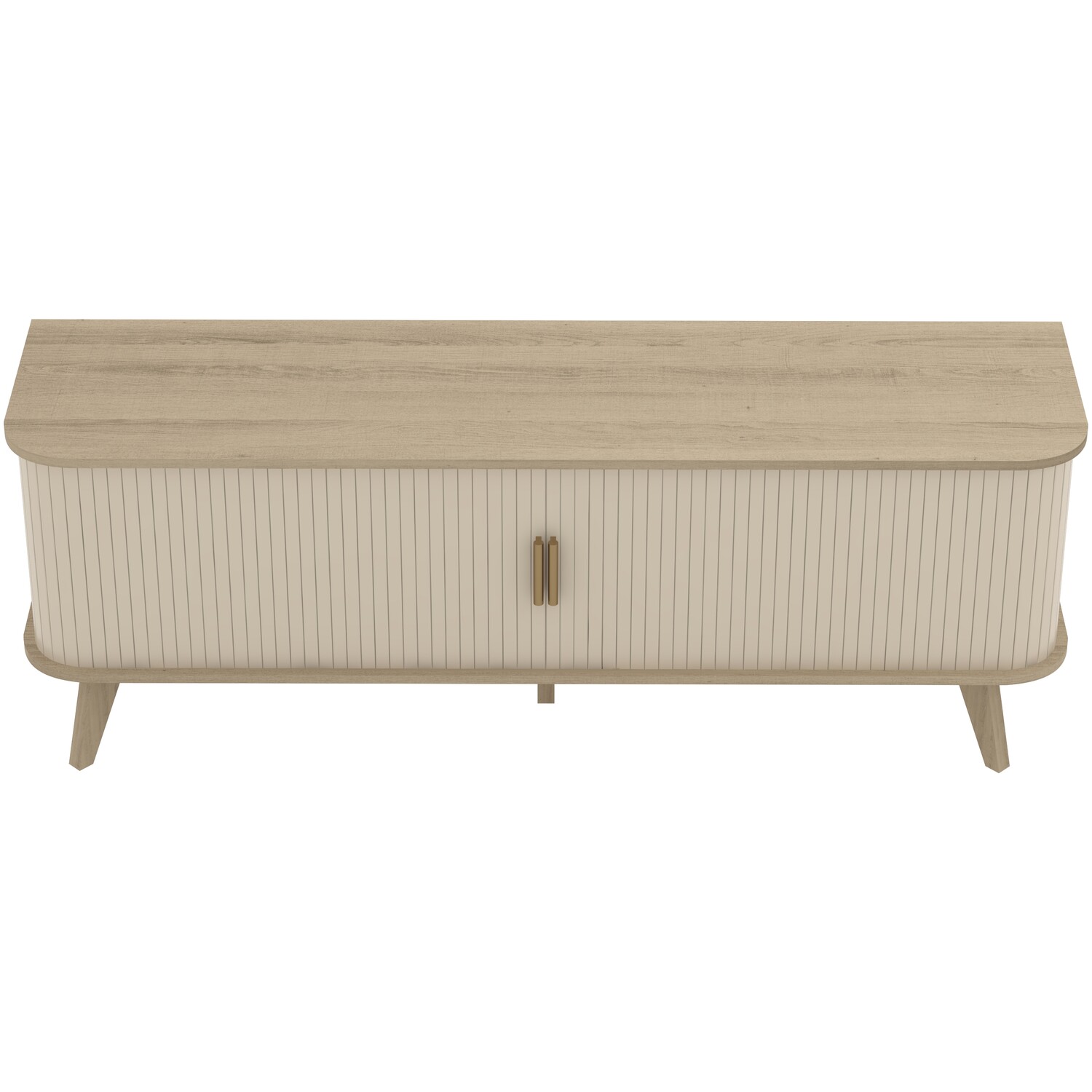 Mateo Sliding Door TV Unit Neutral Image 9