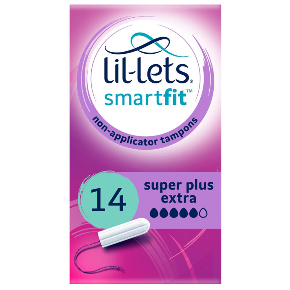 Li-Lets Super Plus Extra Non-Applicator Tampons 14 Pack Image 4