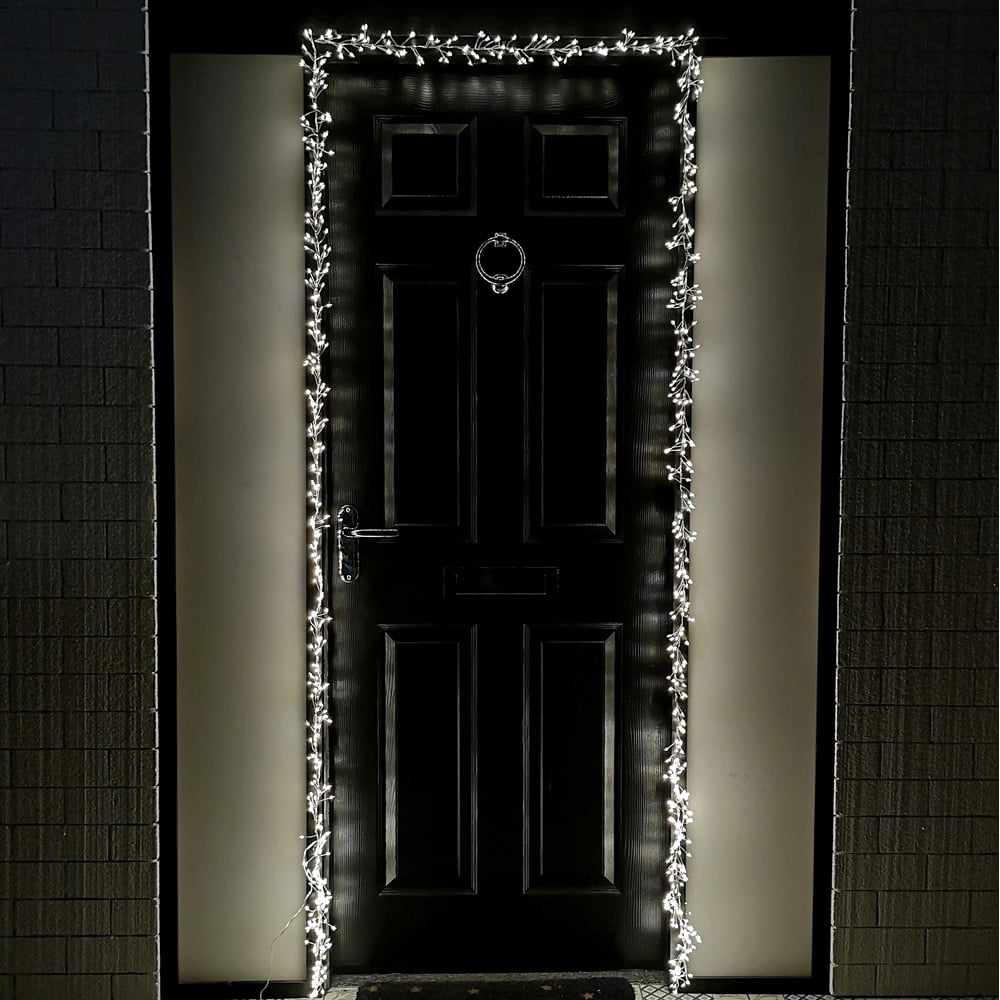 Samuel Alexander 880 Warm White LED Christmas Door Lights Image 4