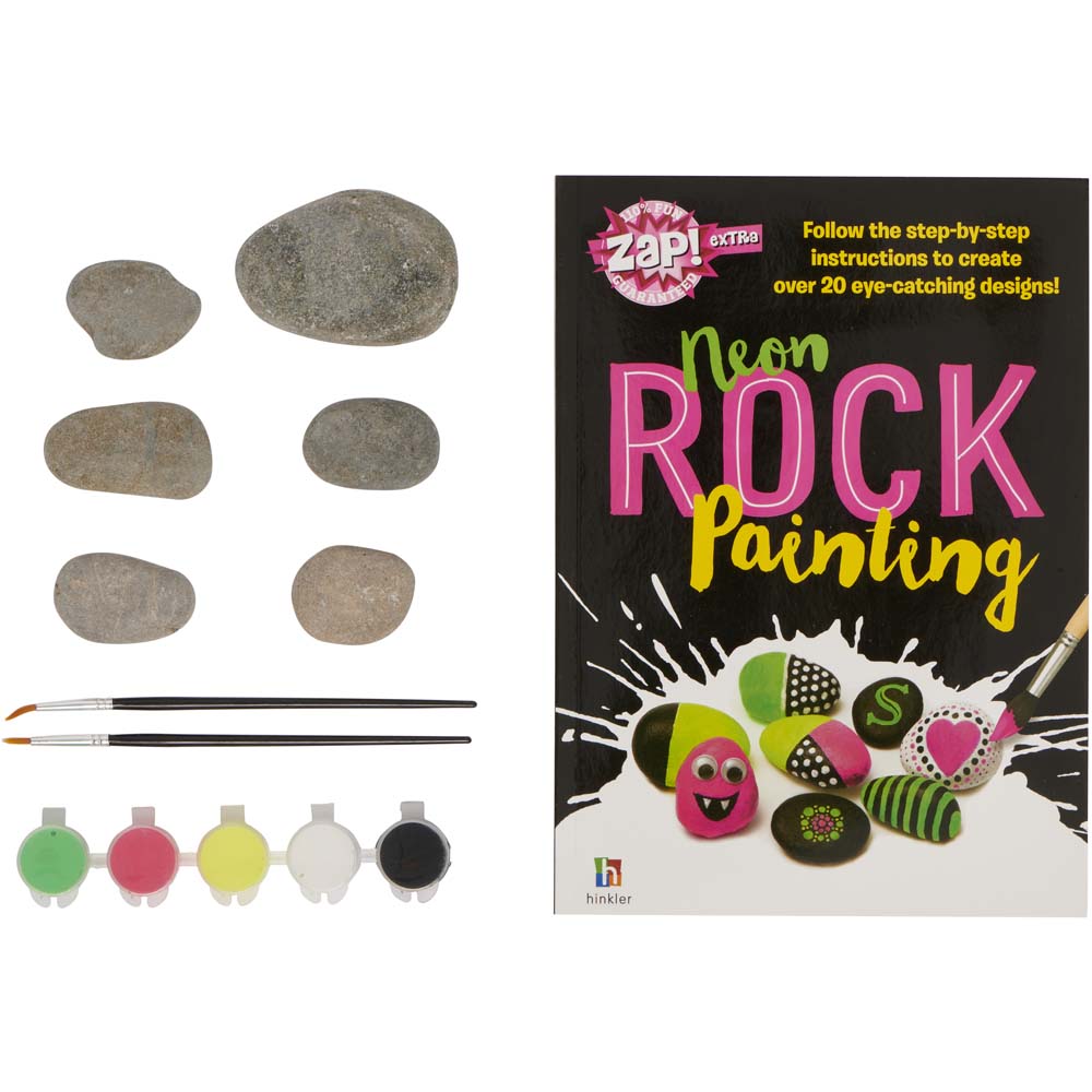 Curious Universe Neon Rock Painting Kit Image 5