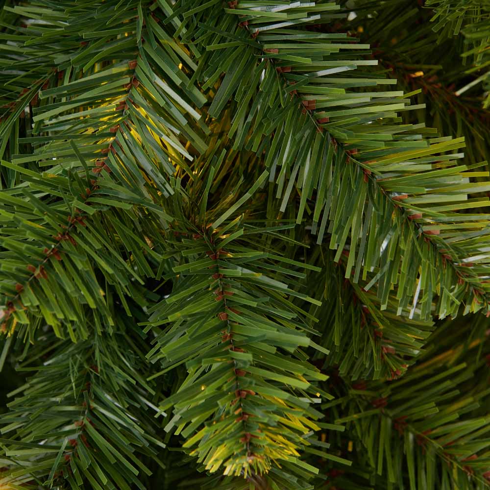 Wilko 6ft Green Pre-Lit Fir Artificial Christmas Tree Image 4
