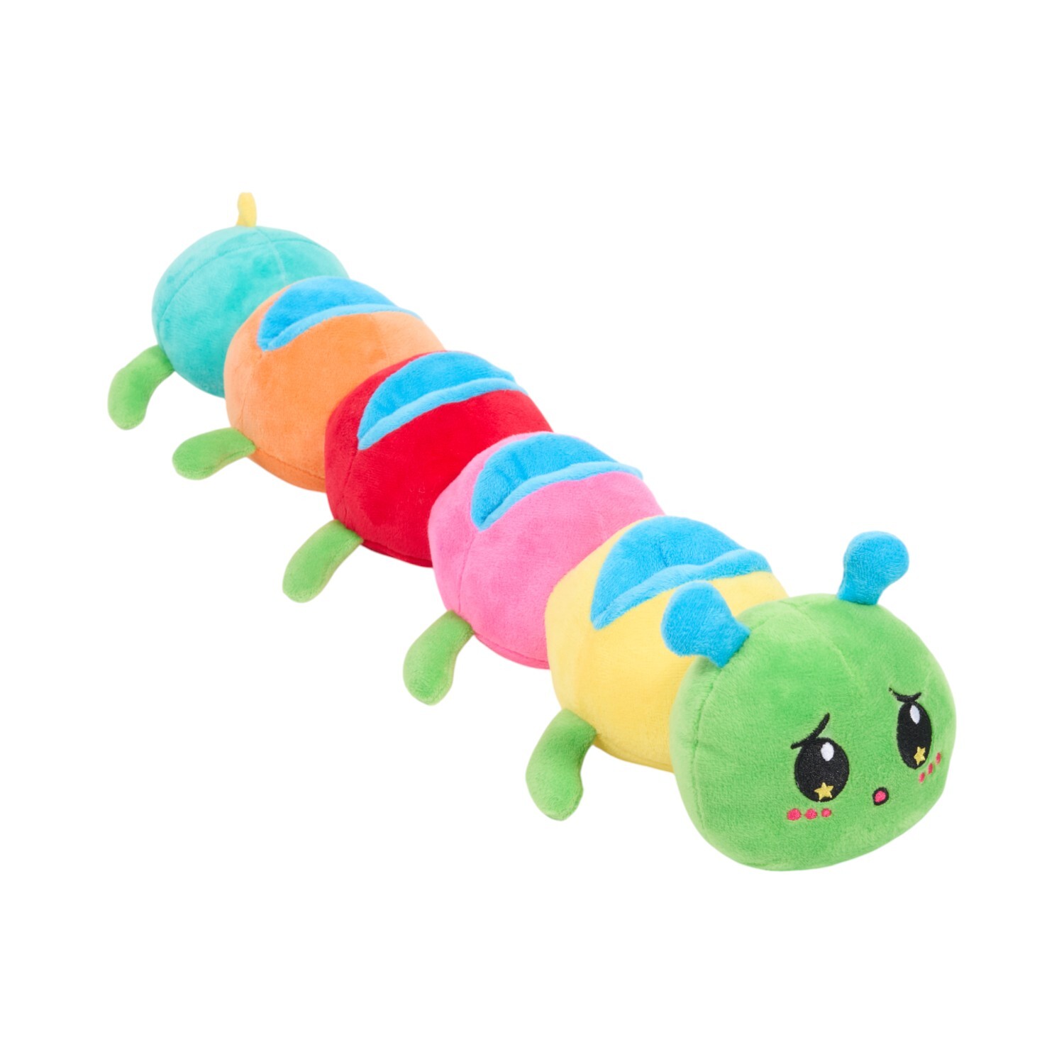 Stuff and Squeak Caterpillar Dog Toy Image 3