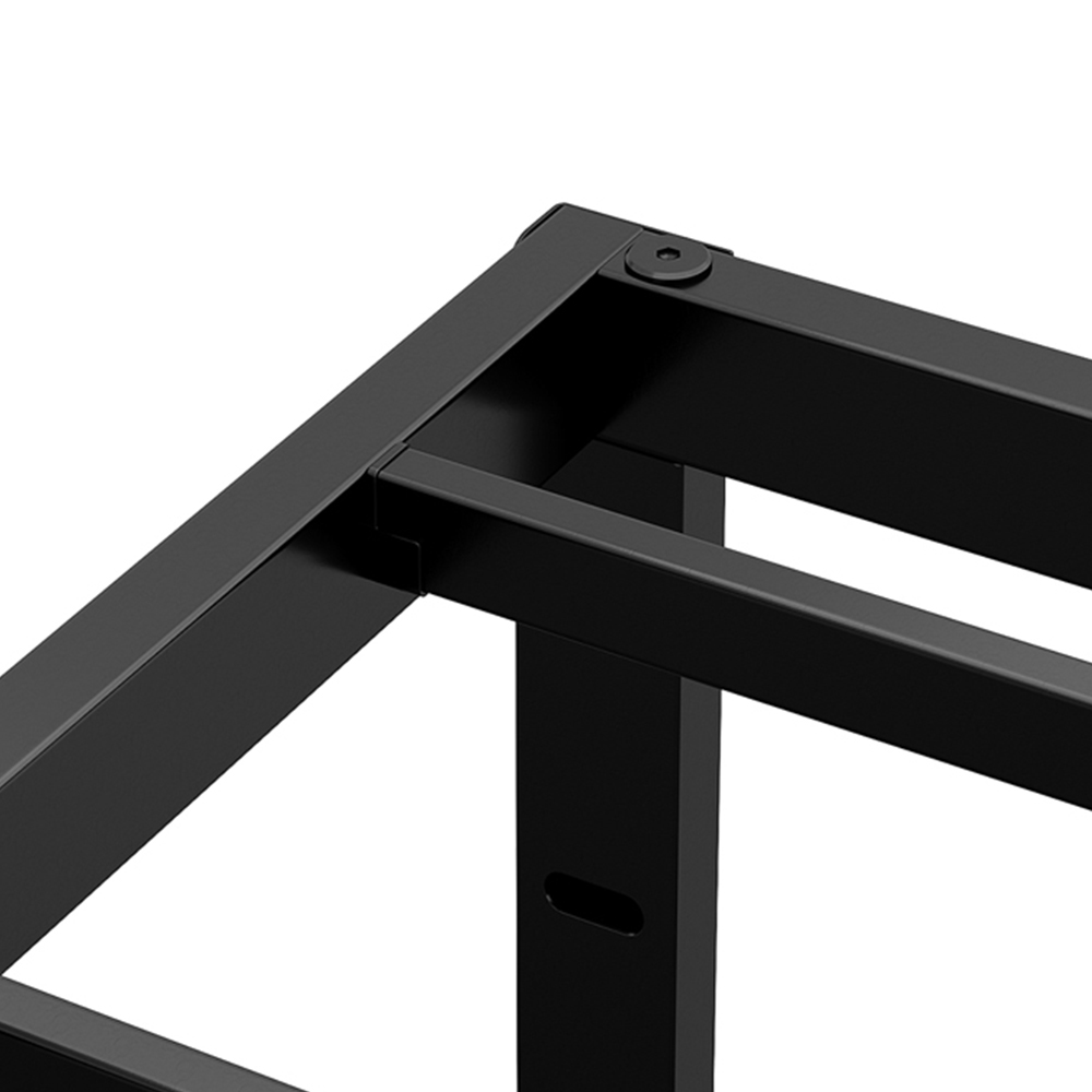 Living and Home Double Black Metal Bed Frame Image 5