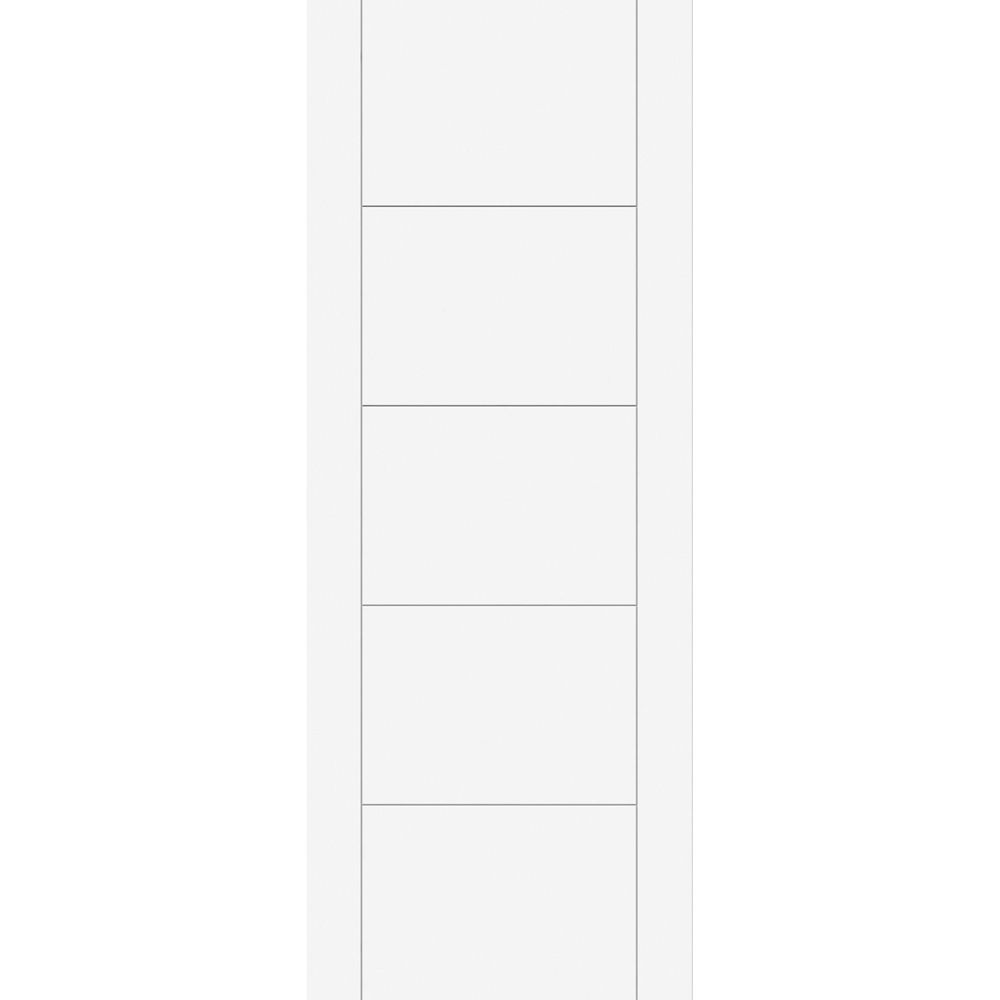 Green & Taylor White Primed Ladder Prefinished Internal Door 2040 x 726mm Image