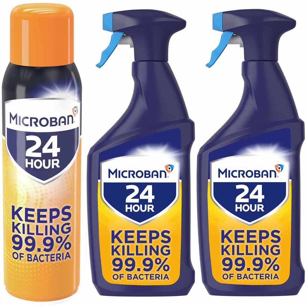 Microban Citrus 24 Hour Antibacterial Cleaner Bundle Image 1