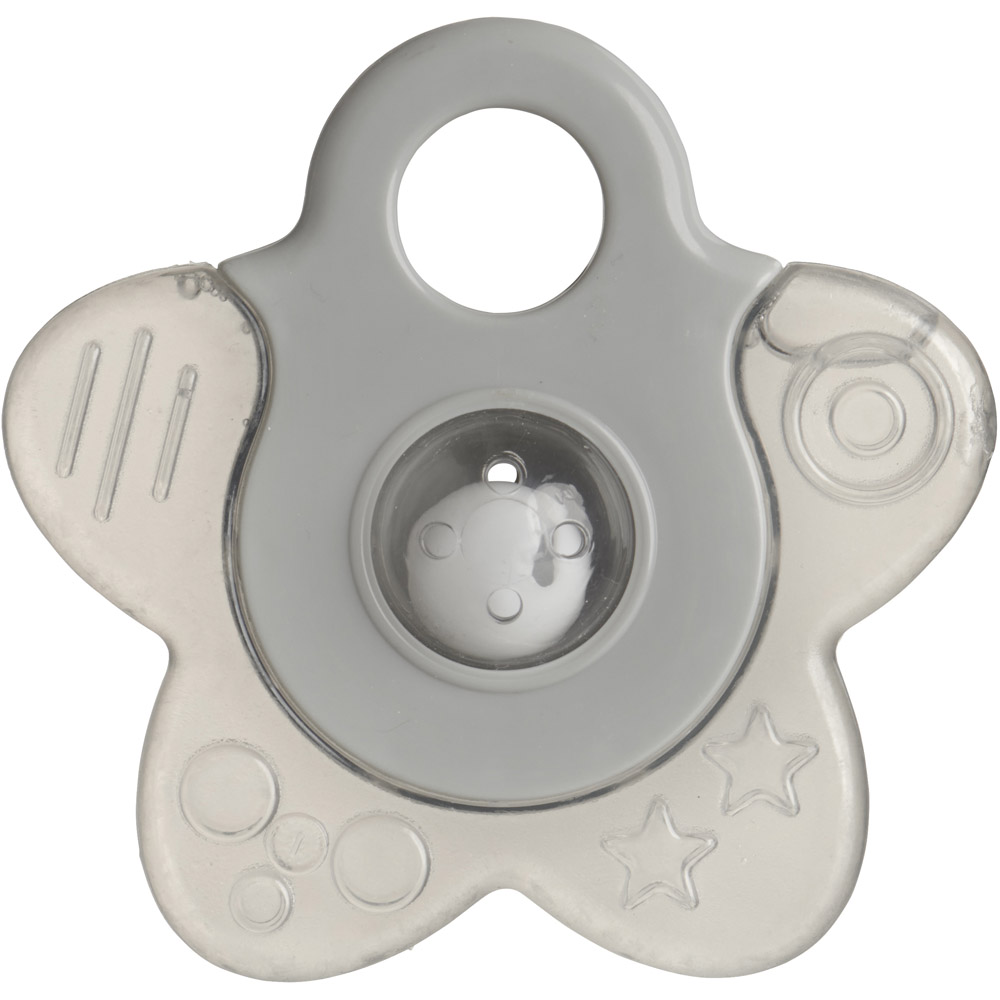 Single Wilko Water Filled Textured Star Teether in Assorted styles Image 3