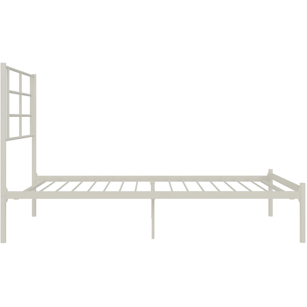 Dorel Jensen Single White Metal Bed Image 3