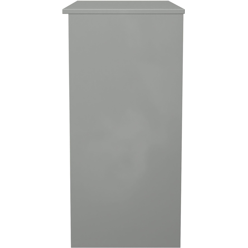 Crowndale Avon 3 Drawer Dusk Grey Dressing Table Ready Assembled Image 3