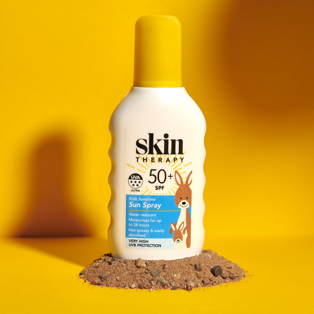 Skin Therapy SPF 50 plus Kids Sensitive Sun Spray 200ml Image 4