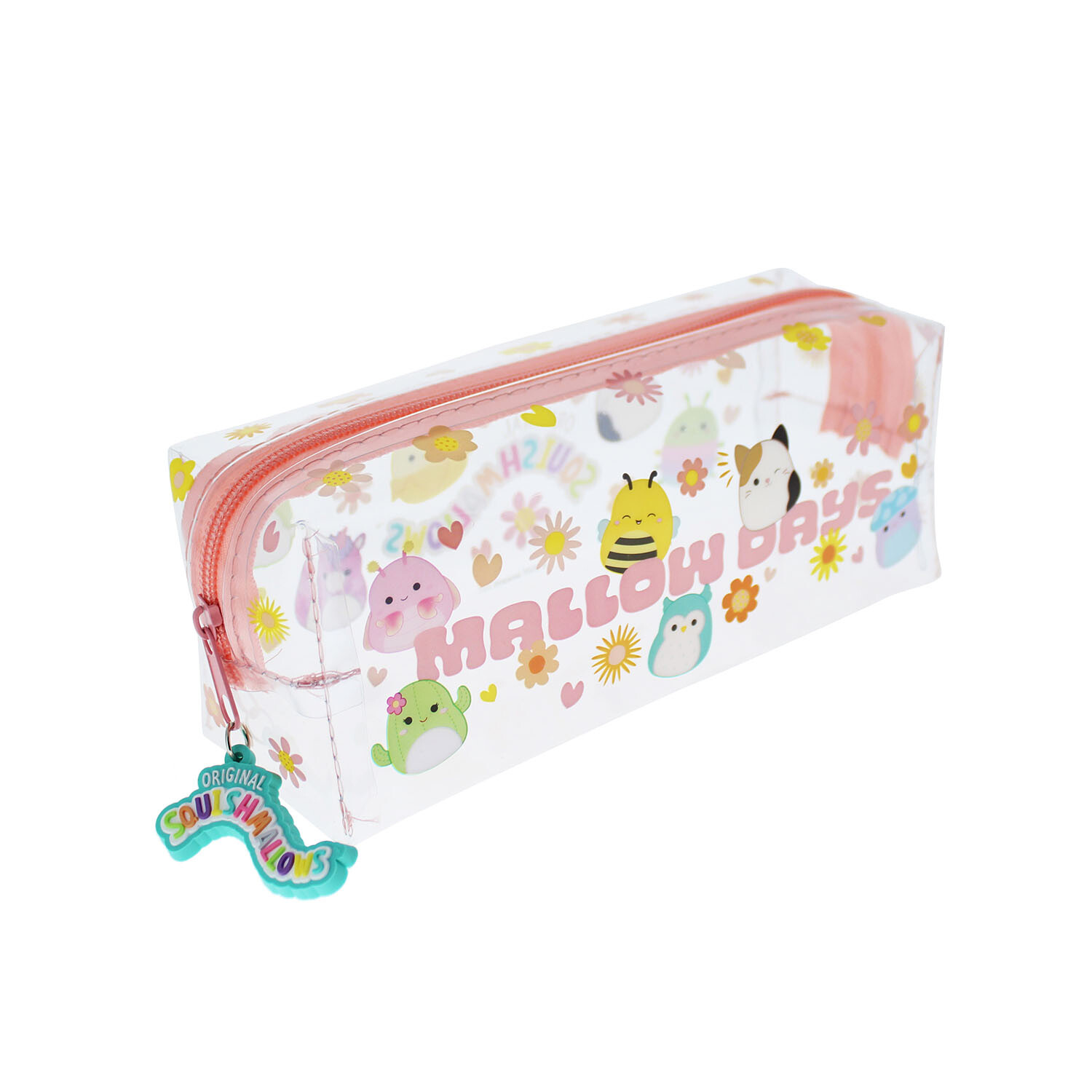 Squishmallows Clear Pencil Case - Clear Image 1