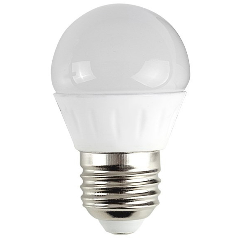ValueLights 12 Pack E27 LED 4W 6500K Cool White Globe Light Bulbs Image 1