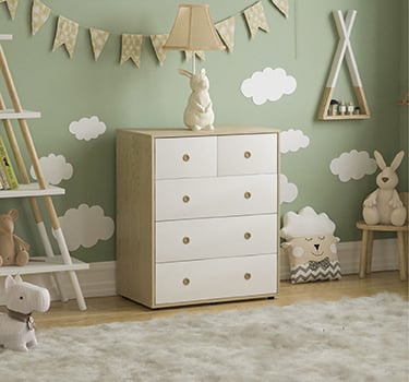 Kids chest of drawers