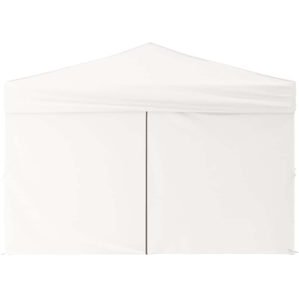 vidaXL 3 x 3m White Foldable Party Tent with Sidewalls Image 4