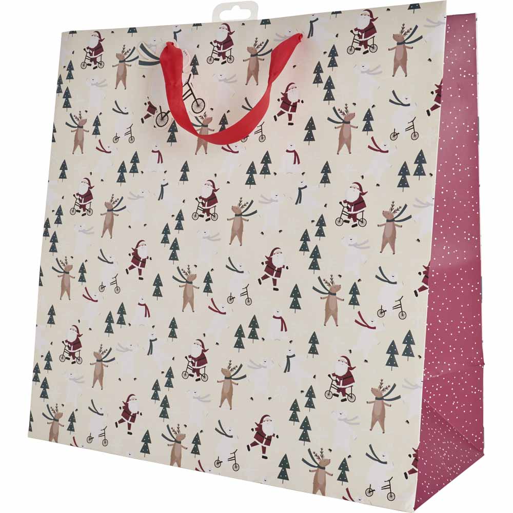 Wilko Alpine Home Christmas Gift Bag Extra Large Image 2