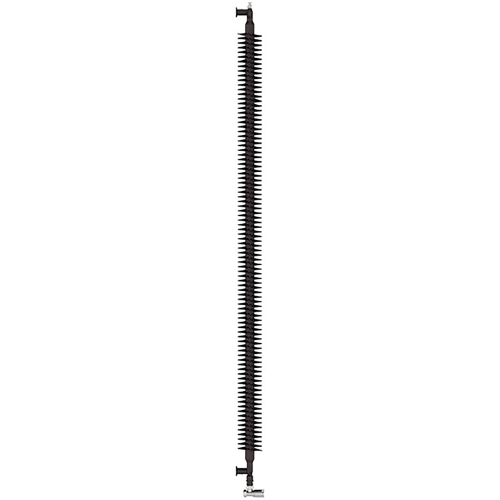 Terma Ribbon 2251BTU Heban Black Radiator 1720 x 290mm Image 4
