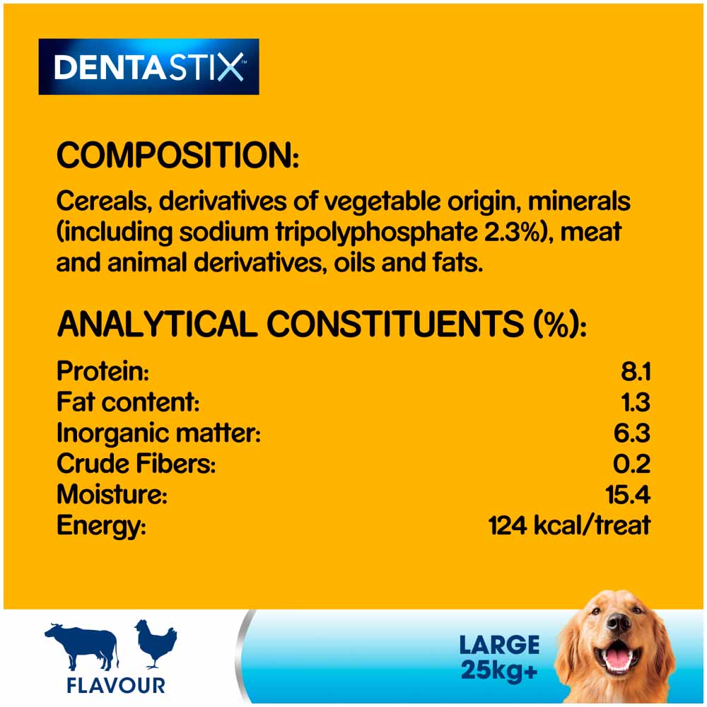 Pedigree Dentastix Daily Adult Large Dog Treats 42 Pack 1.62kg Image 8