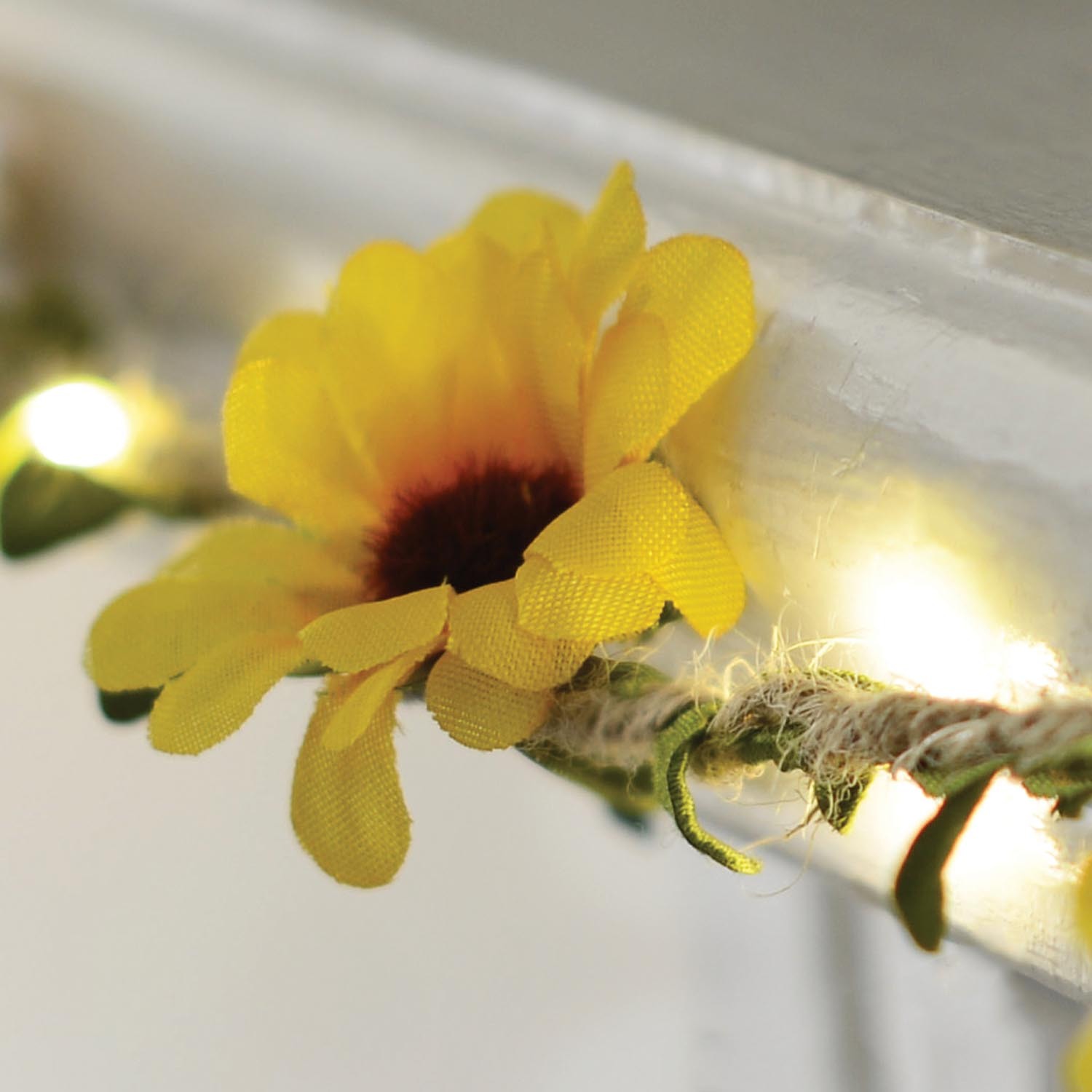 Sunflower String Light - Yellow Image 6