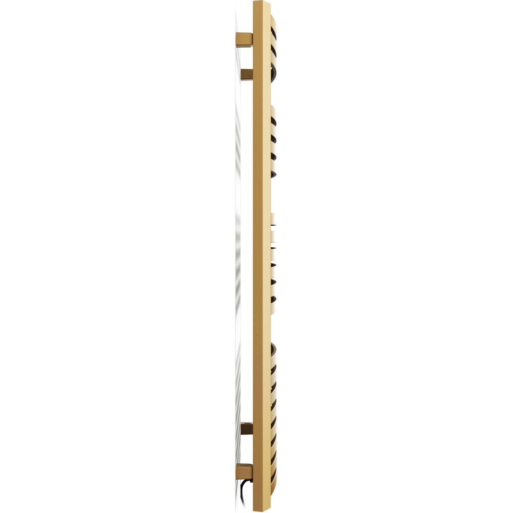 Terma Dexter E Brass Electric Towel Rail 1220 x 600mm Image 4