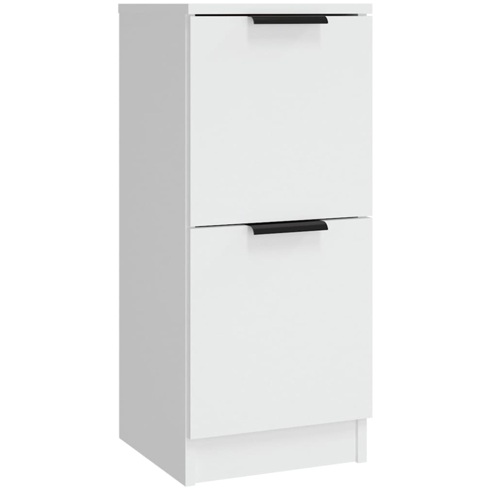vidaXL 6 Door White Sideboard 3 Piece Image 8
