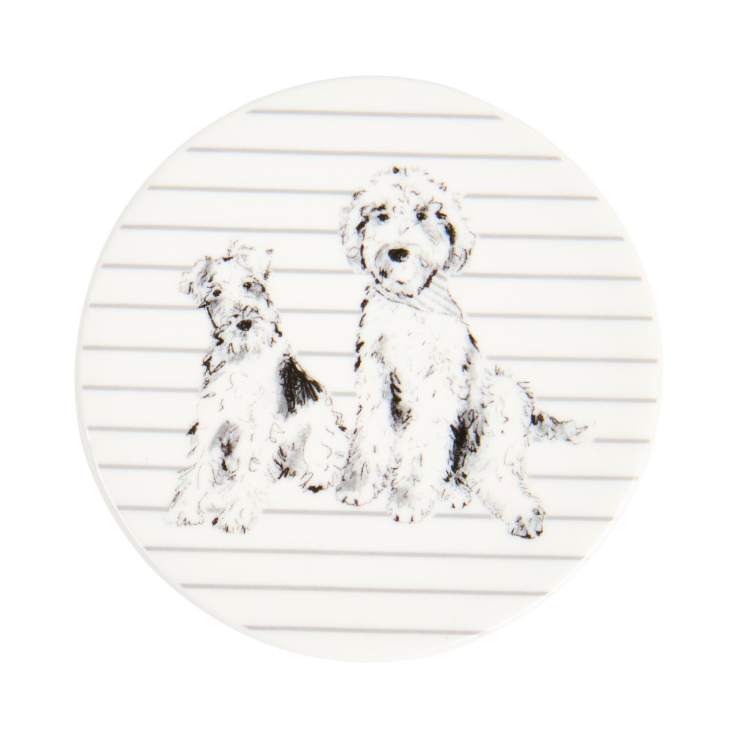 Waggy Tails Ceramic Coaster Image 4