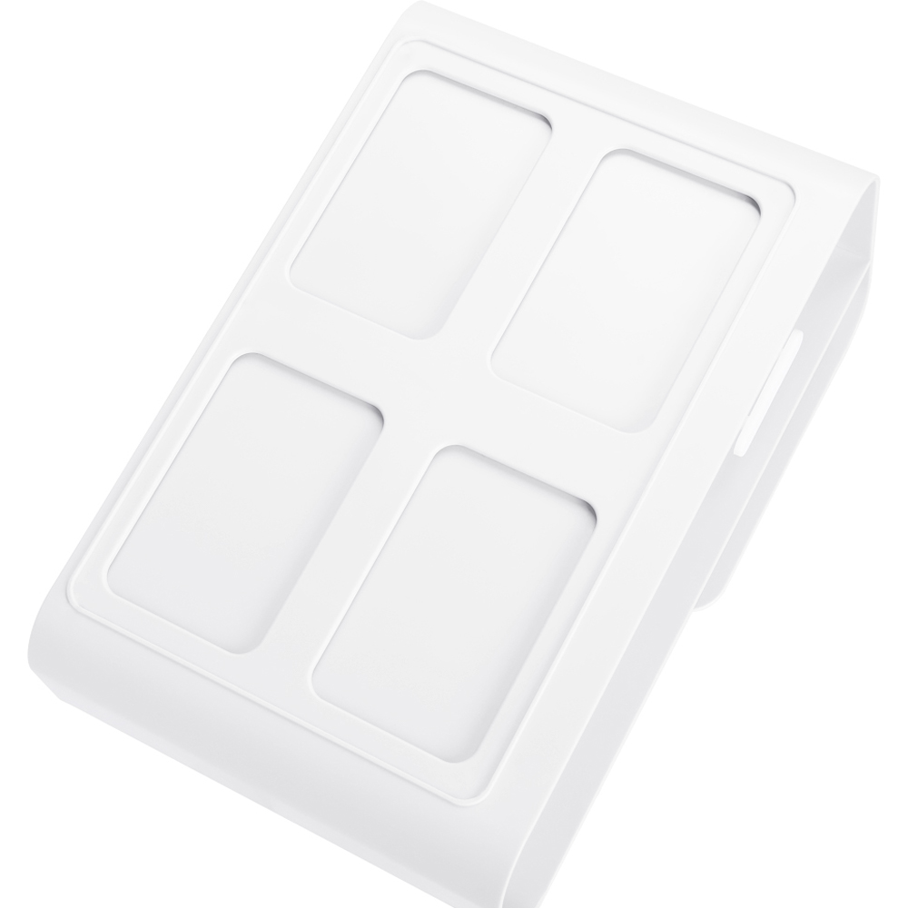 Living and Home 3 Drawer White Plastic Desk Organiser Image 5