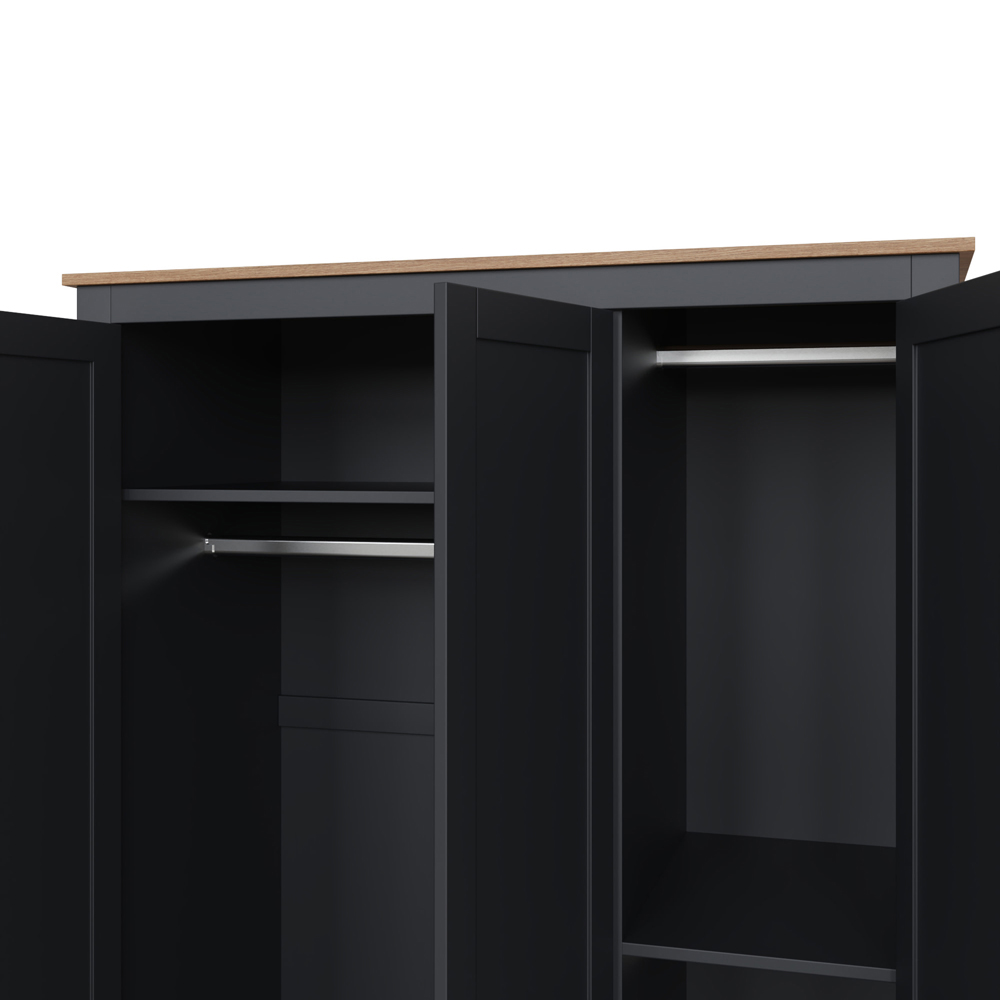 GFW Lancaster Slate Blue 4 Piece Bedroom Furniture Set Image 6