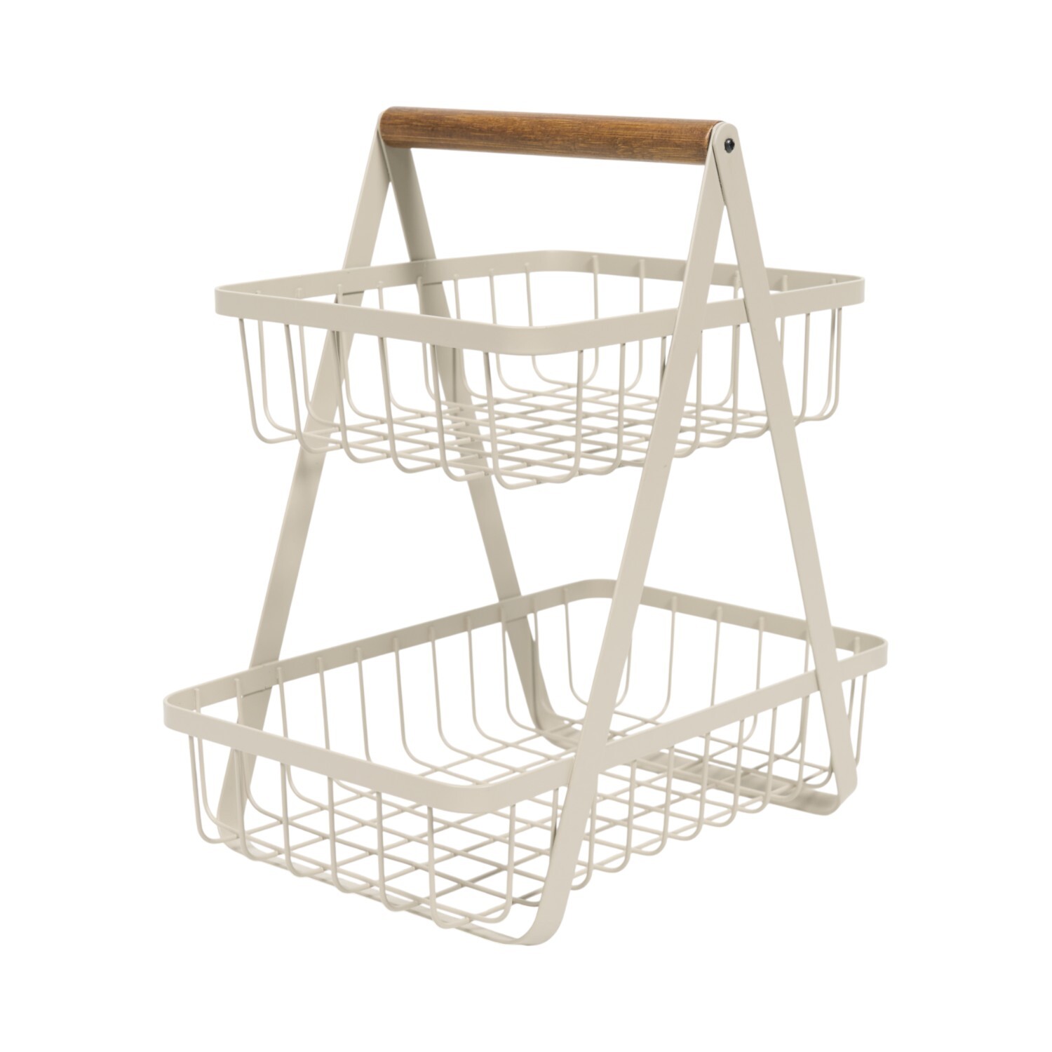 Stockholm 2 Tier Storage Basket Image 6