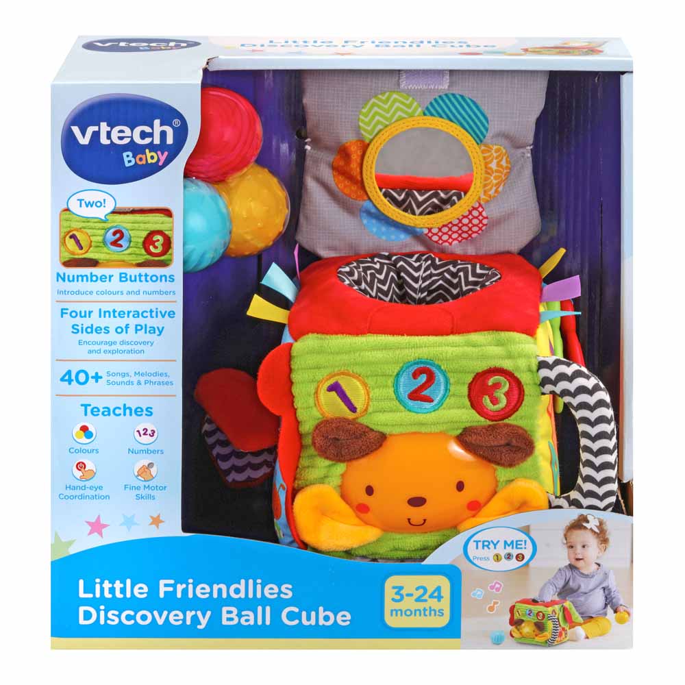 VTech Little Friendlies Discovery Ball Cube Image 4