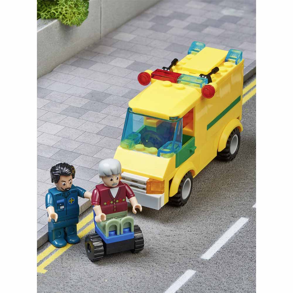 Wilko Blox Ambulance Small Set Image 4