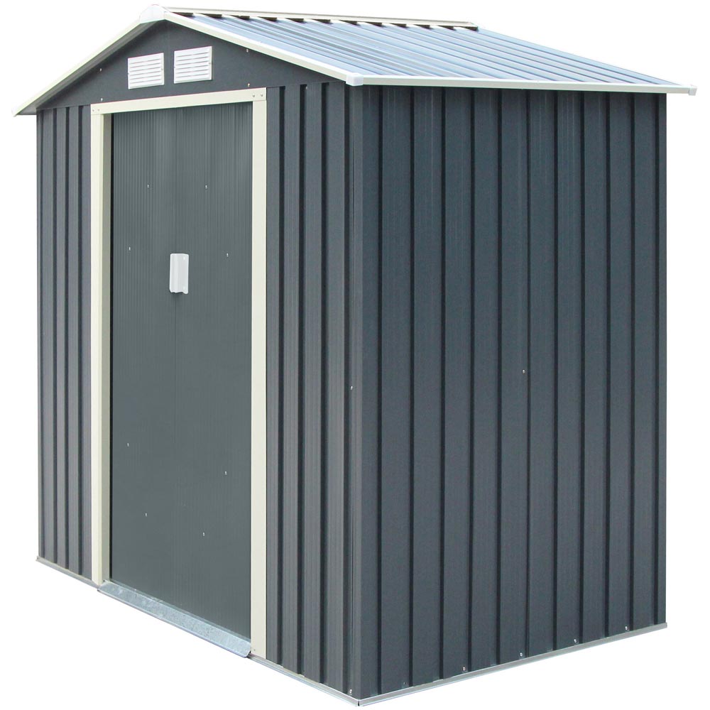 Trentvale 6X4 Metal Apex Shed Image 5