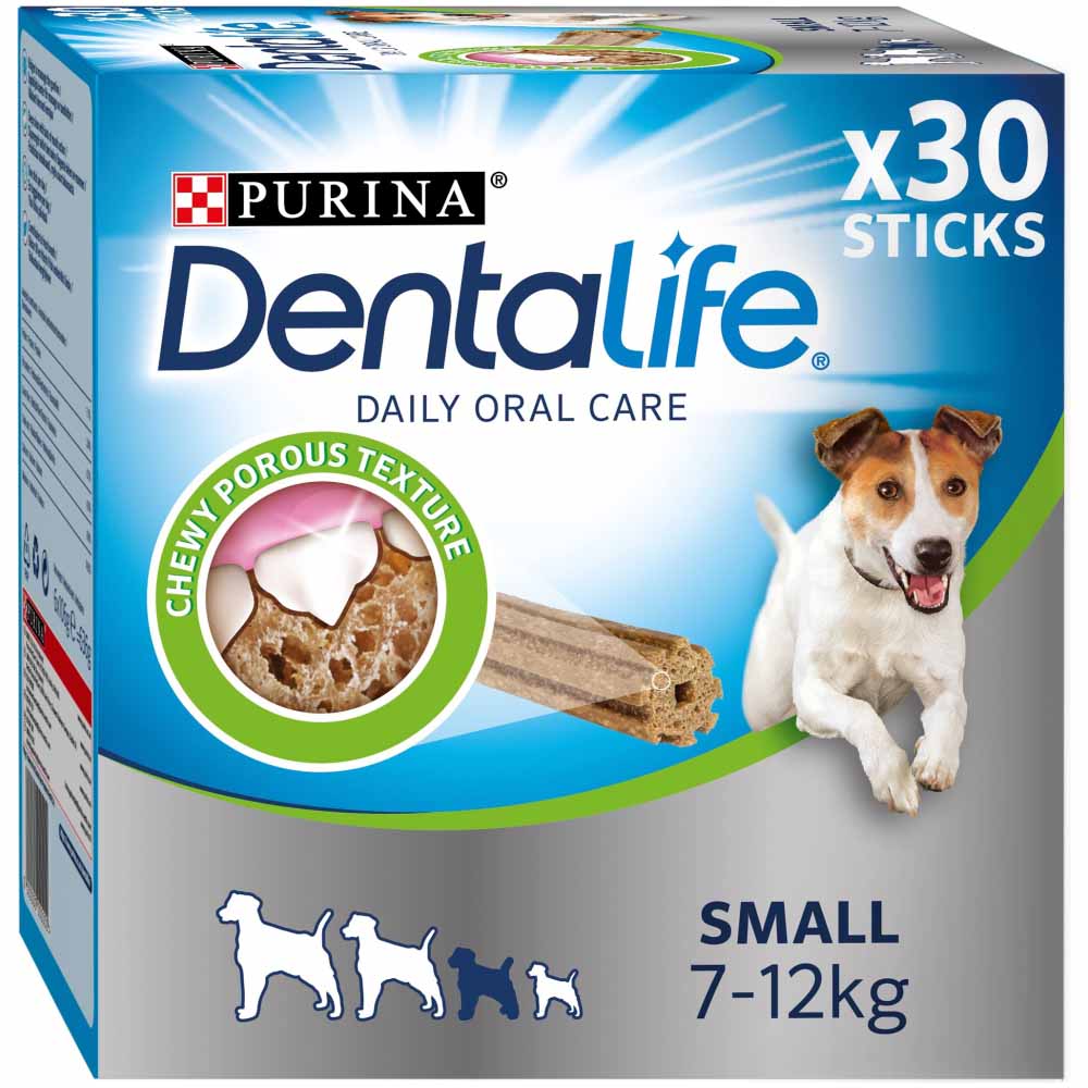 Dentalife Small Dog Chews 30 Sticks 490g Image 1