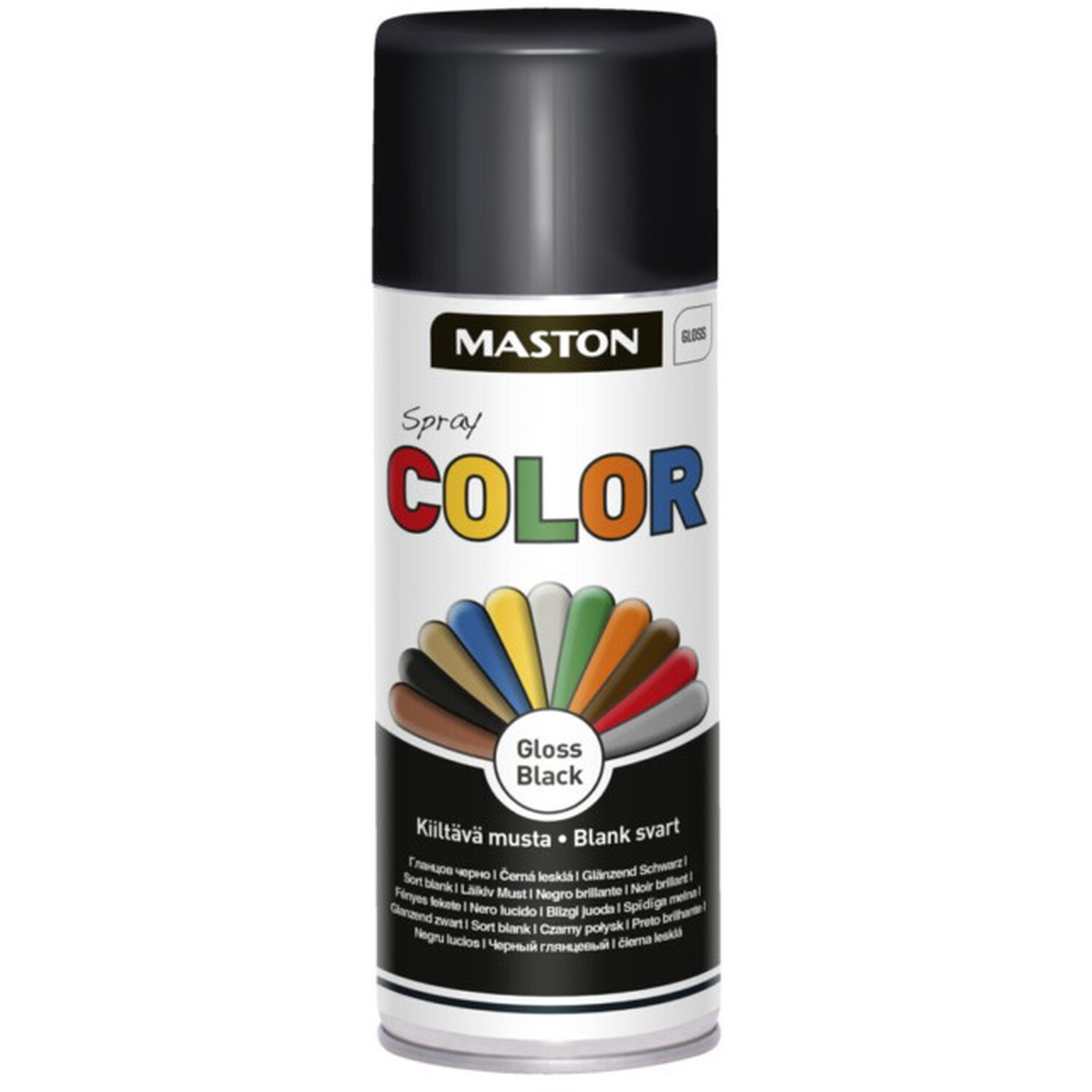 Maston Color Spray Paint Black Image