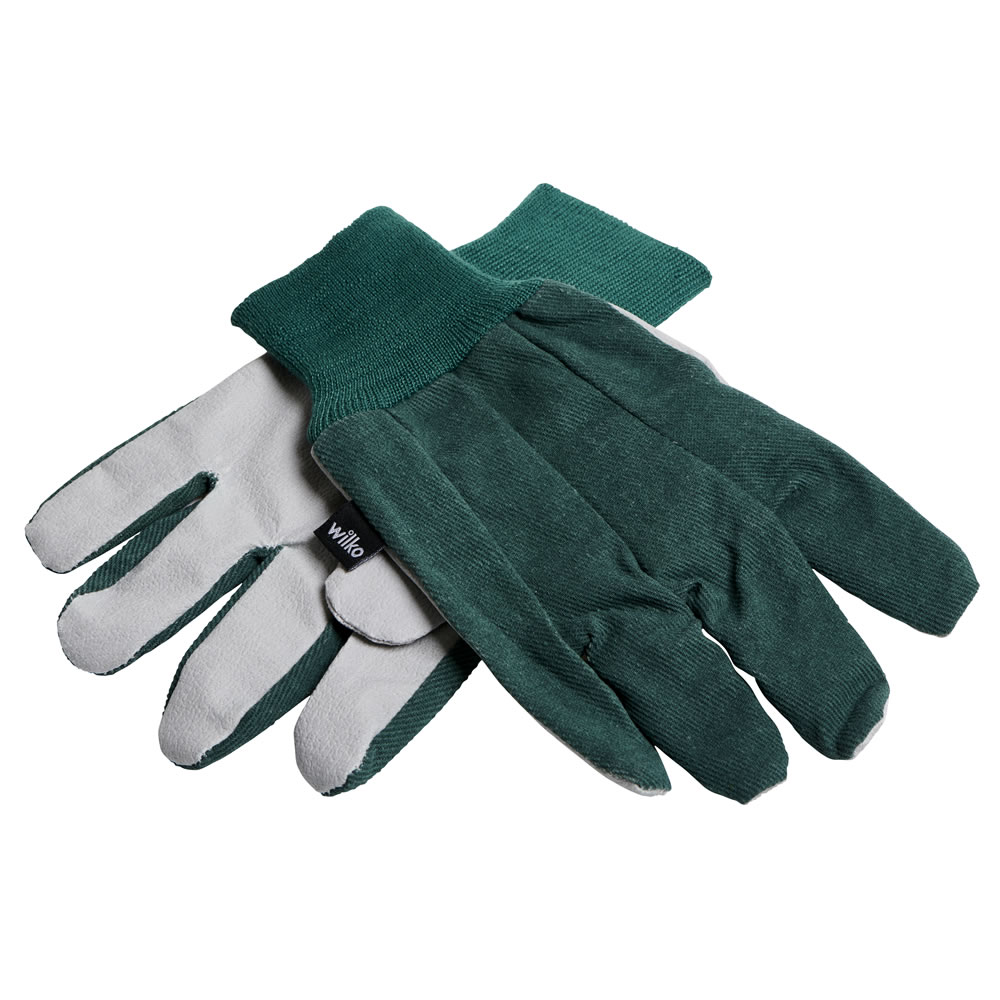 Wilko Large Green Palm Gloves Wilko