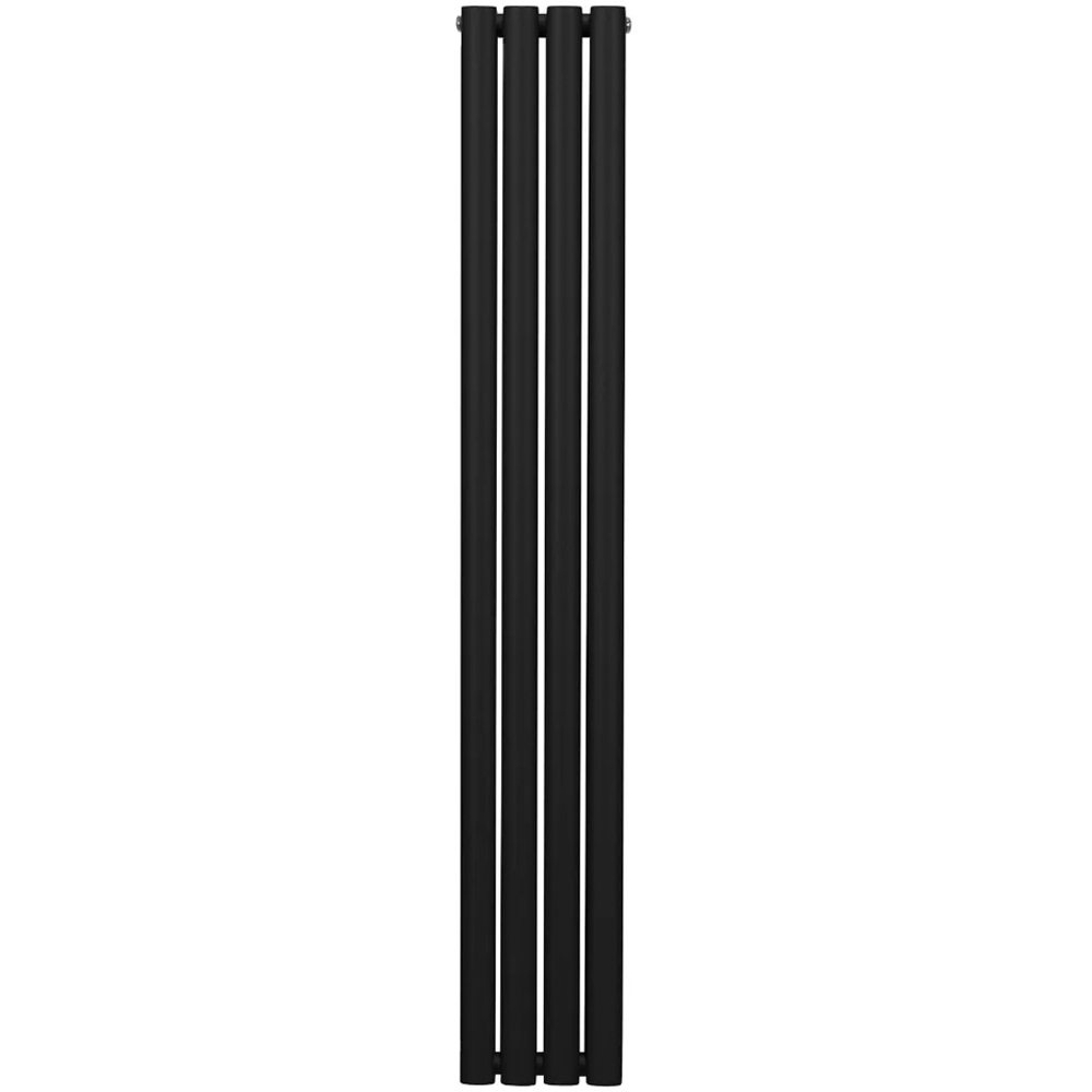 Monster Shop 2797BTU Black Oval Column Radiator 1600 x 240mm Image 1