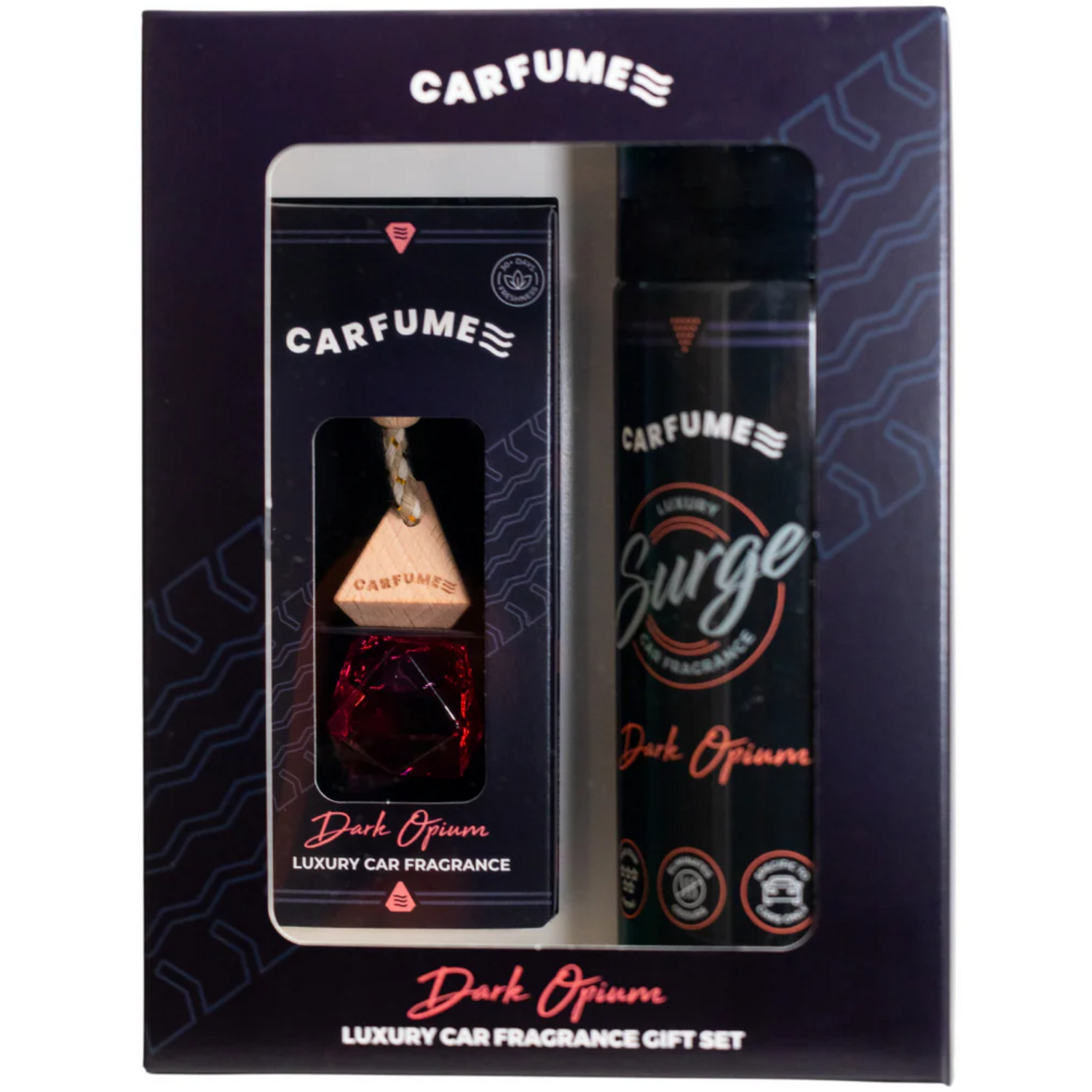 Carfume Car Fragrance Gift Set Dark Opium Image