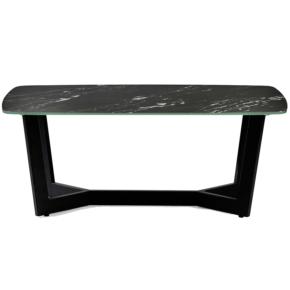 Julian Bowen Olympus Black Marble Coffee Table Image 3