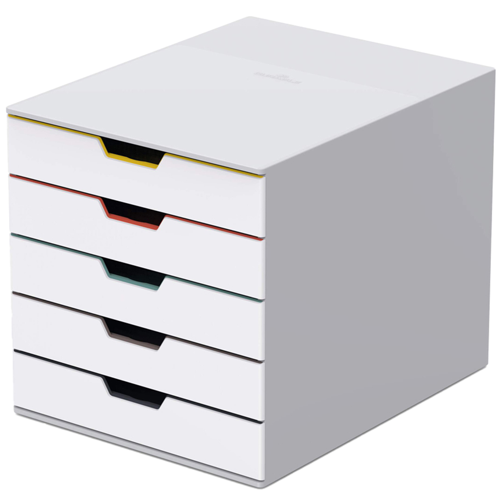 Durable VARICOLOR MIX A4+ 5 Drawer Colour Coded Desk Organiser Image 1