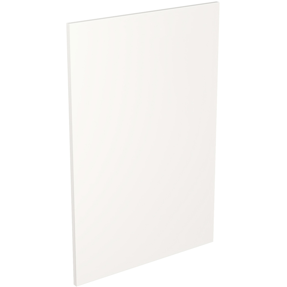 Kitchen Kit J-Pull Matt White Base End Panel 900 x 600 x 18mm Image 1