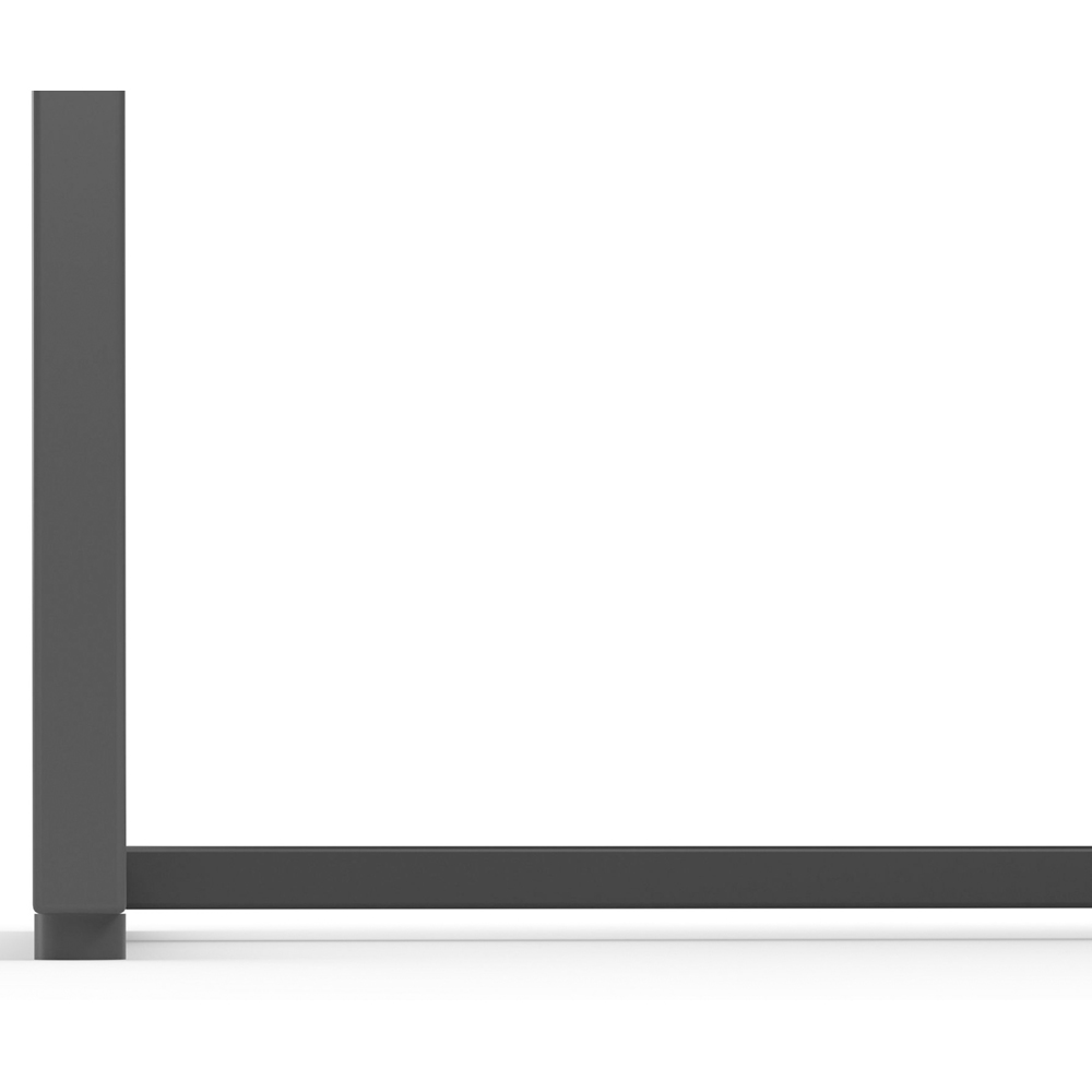 Loft24 Asia 2 Door Anthracite Particle Board Cabinet Image 5